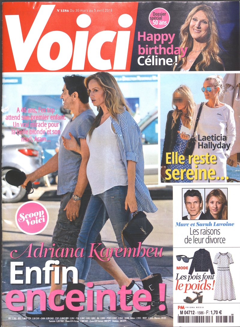 Couverture de VOICI N°1586