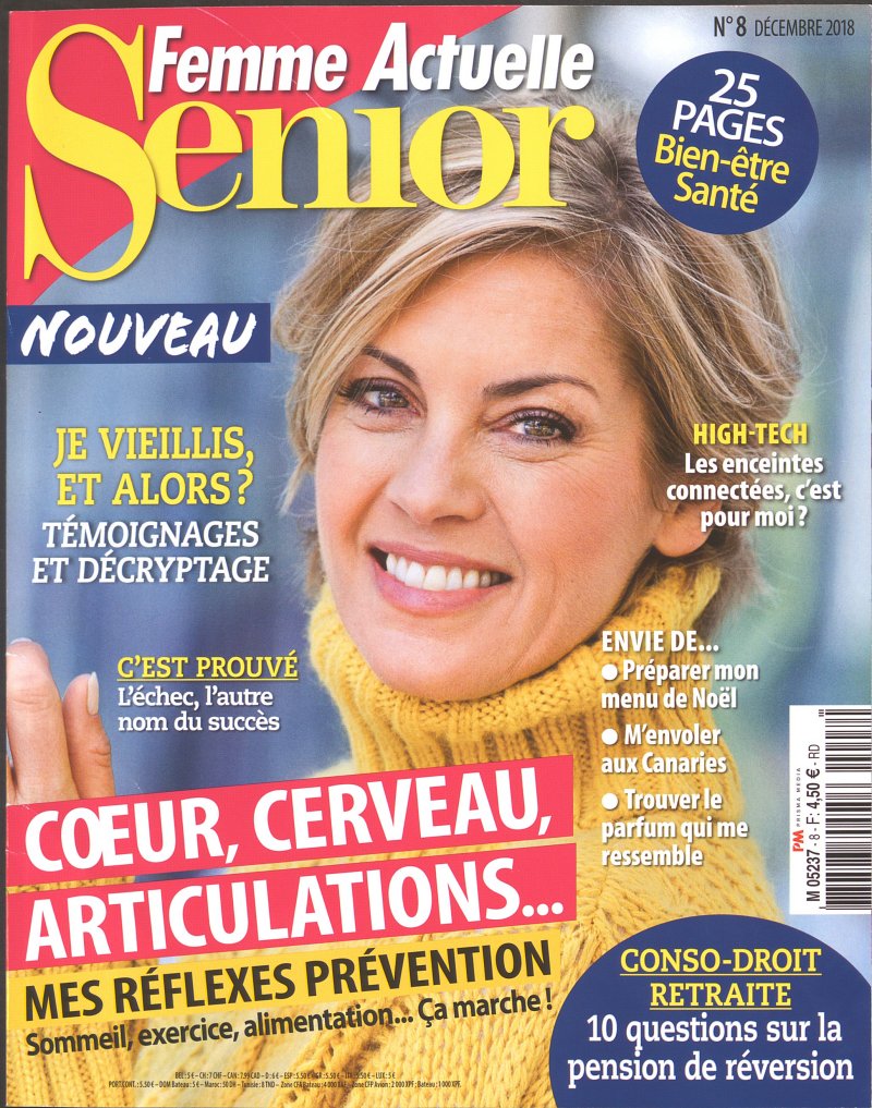 Couverture de FEMME ACTUELLE SENIOR N°8