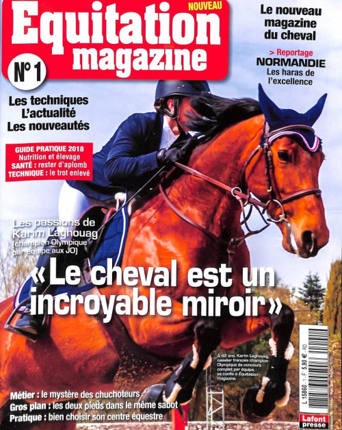 Couverture de EQUITATION MAGAZINE N°1